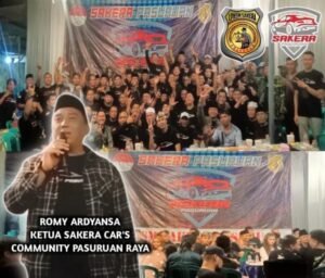 SAKERA Car’s Community Pasuruan Gelar Halal-Bihalal