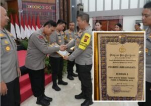 Raih Peringkat I Terbaik Kategori Amplifikasi Berita Positif, Kapolres L.Batu Terima Penghargaan Dari Kapoldasu