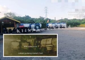 Salah Satu Gudang di Sidokumpul Gresik, Diduga Menjadi Sarang Solar Oplosan, Ketegasan APH Dipertanyakan