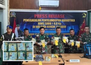 Yonzipur 5/ABW Gagalkan Penyelundupan 10,5 Paket Sabu Jaringan Internasional Indonesia Malaysia