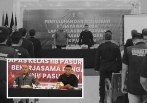 Guna Mutus Rata Rantai, Lapas Pasuruan Gandeng BNNK Untuk Sosialisasi Penyalahgunaan Narkoba