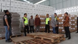 Cek Gudang Logistik KPU, Kapolres Tulungagung Pastikan Keamanan dan Kesiapan Pilkada 2024