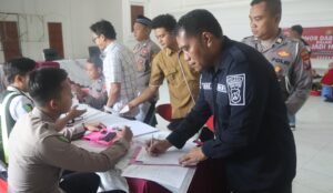 Solidaritas HUT Humas Polri ke-73, Humas Polres Pasuruan Gelar Donor Darah Bersama Media