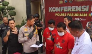 Dua Pelaku Judol, Diamankan Polres Pasuruan Kota