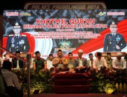 Cooling System Pilkada 2024 Polres Probolinggo Kota Gelar Khataman 1000 Santri dan Hafiz Qur’an