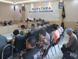 DPRD Jawa Timur Kunjungi Polres Pasuruan, Bahas Persiapan Pengamanan Pilkada