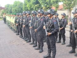 Ratusan Personel Polres Pasuruan Disiagakan di 17 Kecamatan Amankan 1.726 TPS Pilkada 2024