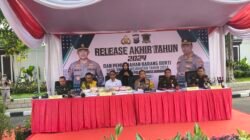 Polrestabes Surabaya Gelar Pres Release Ahir tahun 2024, Dengan Pemusnaan Barang Bukti