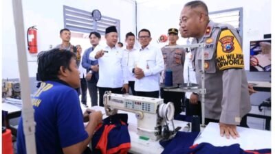 Peresmian Ruang Konveksi Dilapas Pasuruan Langkah Strategis Memfasilitasi Pelatihan keterampilan Kerja Bagi Warga Binaan